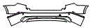 Rear Bumper Kit pattern for the 2026 Volvo XC90