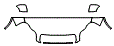 Hood, Fender and Mirror Kit pattern for the 2008 Volvo XC90