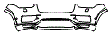 Bumper Kit pattern for the 2017 Volvo XC90