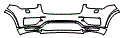 Bumper Kit pattern for the 2017 Volvo XC90