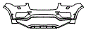 Bumper Kit pattern for the 2017 Volvo XC90