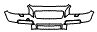 Upper Bumper Kit pattern for the 2008 Volvo C30