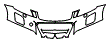 Bumper Kit pattern for the 2011 Volvo XC60