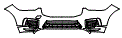 Bumper Kit pattern for the 2018 Volvo XC60