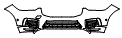 Bumper Kit pattern for the 2018 Volvo XC60