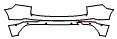 Rear Bumper Kit pattern for the 2018 Volvo XC60