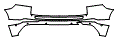 Rear Bumper Kit pattern for the 2018 Volvo XC60