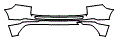 Rear Bumper Kit pattern for the 2018 Volvo XC60