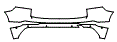 Rear Bumper Kit pattern for the 2018 Volvo XC60