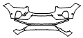 Bumper Kit pattern for the 2023 Volvo XC60