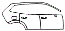 Door and Rear Fender Kit pattern for the 2026 Volvo XC60