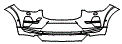 Bumper Kit pattern for the 2024 Volvo XC60 Recharge