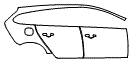 Door and Rear Fender Kit pattern for the 2015 Volvo V60