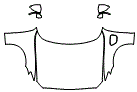 Full Hood, Full Fender and Mirror Kit pattern for the 2025 Volvo S60 PHEV