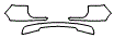 Rear Bumper Kit pattern for the 2026 Volvo EX40