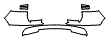 Rear Bumper Kit pattern for the 2026 Volvo EC40