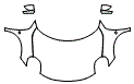 Full Hood, Fender and Mirror Kit pattern for the 2020 Alfa Romeo 4C