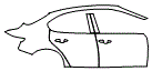 Rear Fender and Door Kit pattern for the 2026 Alfa Romeo Giulia