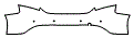 Rear Bumper Kit pattern for the 2026 Alfa Romeo Giulia