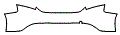 Rear Bumper Kit pattern for the 2026 Alfa Romeo Giulia