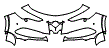 Bumper Kit pattern for the 2022 Alfa Romeo Stelvio