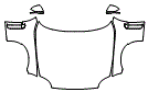 Hood, Full Hood, Fender and Mirror Kit pattern for the 2011 Jaguar XK