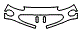 Bumper kit pattern for the 2004 Jaguar XK8