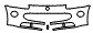 Bumper Kit pattern for the 2005 Jaguar XK
