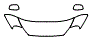 Hood, Fender and Mirror Kit pattern for the 2004 Jaguar XK8
