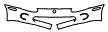 Bumper Kit pattern for the 2000 Jaguar XK8