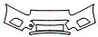Bumper Kit pattern for the 2008 Jaguar XKR