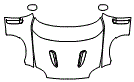 Full Hood, Fender and Mirror Kit pattern for the 2008 Jaguar XKR