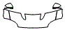 Hood, Fender and Mirror Kit pattern for the 2011 Jaguar XKR
