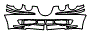 Bumper Kit pattern for the 2004 Jaguar S-Type