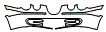 Bumper kit pattern for the 2007 Jaguar S-Type