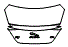 Trunk Lid Kit pattern for the 2019 Jaguar XJ