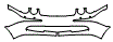 Bumper Kit pattern for the 2004 Jaguar XJ8