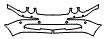 Bumper Kit pattern for the 2004 Jaguar XJ8