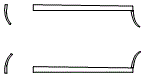 Rocker Panel Kit pattern for the 2004 Jaguar XJ8