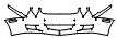 Bumper Kit pattern for the 2008 Jaguar XJ