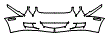 Bumper Kit pattern for the 2008 Jaguar XJ