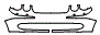 Bumper Kit pattern for the 2007 Jaguar XJ