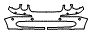 Bumper Kit pattern for the 2007 Jaguar XJ