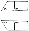 Door Kit pattern for the 2014 Jaguar XF