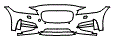 Bumper Kit pattern for the 2017 Jaguar XF