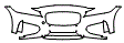Bumper Kit pattern for the 2017 Jaguar XF
