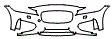 Bumper Kit pattern for the 2017 Jaguar XF