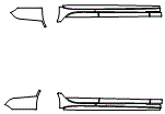 Rocker Panel Kit pattern for the 2018 Jaguar XF