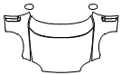 Full Hood, Fender and Mirror Kit pattern for the 2007 Jaguar XK
