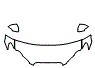 Hood, Fender and Mirror Kit pattern for the 2009 Jaguar XF